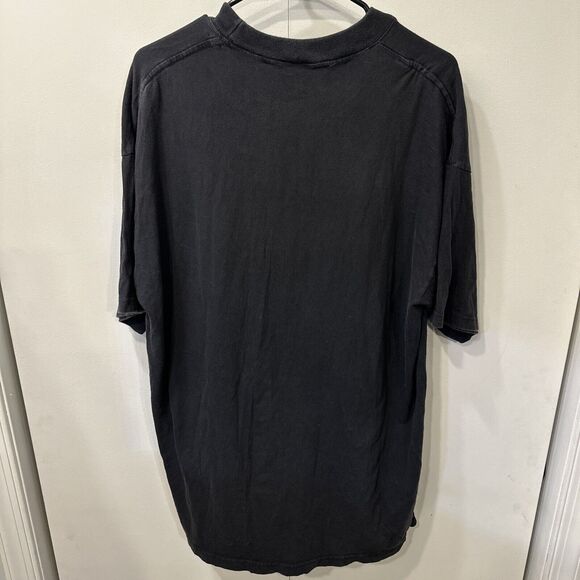 Mens Size 2XL - Michael Jackson Big Graphic “King Of Pop” Black Tee T-Shirt RARE - Picture 2 of 7